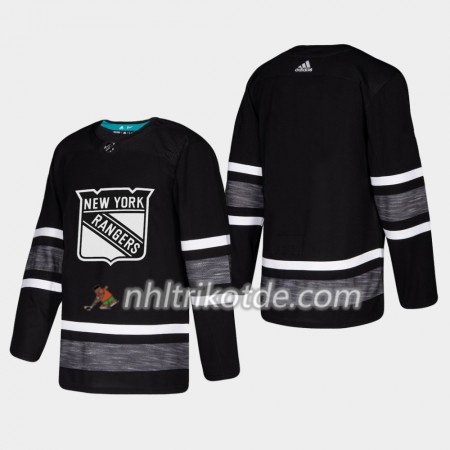 New York Rangers Trikot Blank 2019 All-Star Adidas Schwarz Authentic - Herren